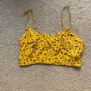 2 for $15 / Yellow bra top